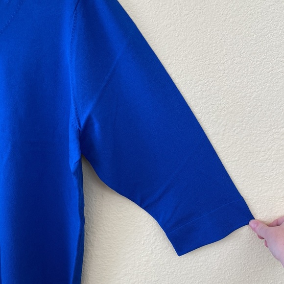 Doncaster Royal Blue Henley Sweater - Picture 5 of 10